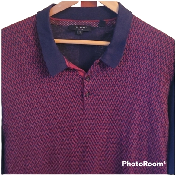 Ted Baker Silk Blend Knit Pullover - Picture 2 of 10